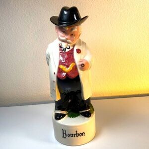 Vintage Alberta Bourbon Liquor Decanter 60s